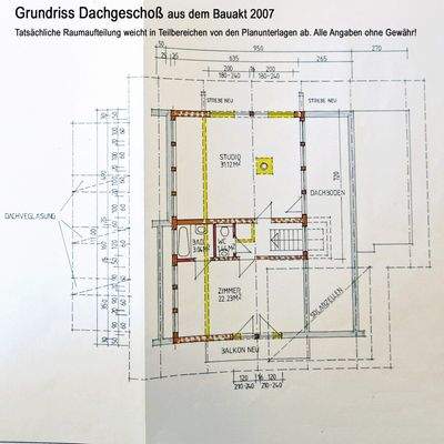 Grundriss DG in sehr guter Lage, Scheffau am Wilden Kaiser