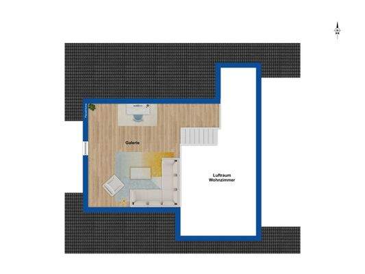 Grundriss Galerie