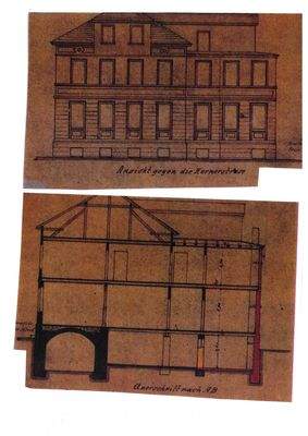 Ansicht + Querschnitt
