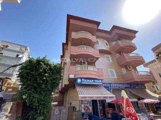Furnished Flat Near the Sea in Alanya