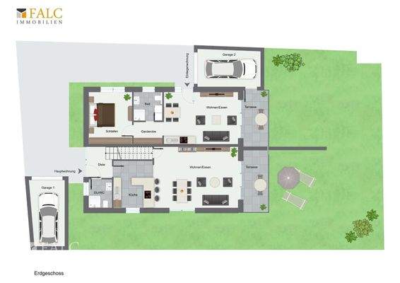 Grundriss Erdgeschoss