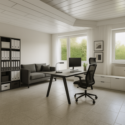 EG Arbeitszimmer KI generiert