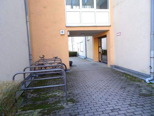 Gepflegter Hauseingang mit einladendem Charakter