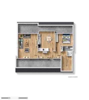 Wohnung Dachgeschoss