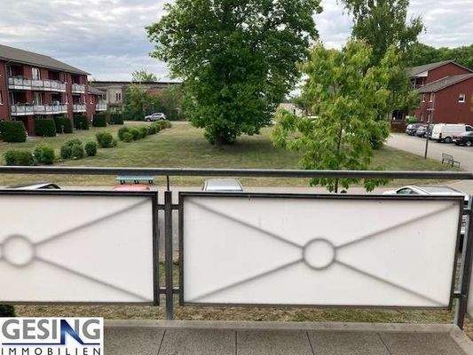 Wohnbeispiel Blick vom Balkon