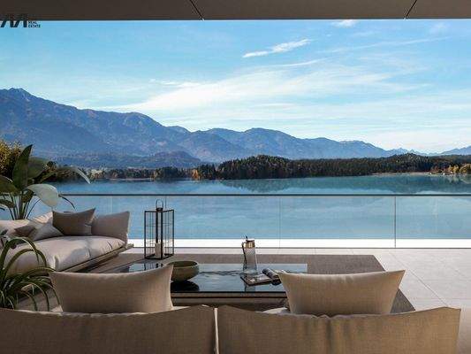 Traumhafter See- und Bergblick