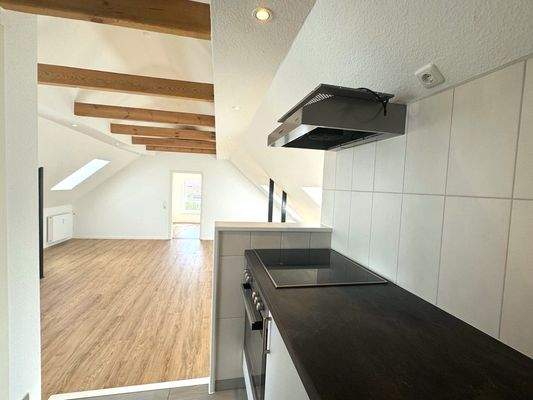 Ansicht Küche Richtung Wohnraum