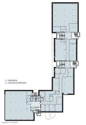 Grundriss 1. Obergeschoss -  Mustergeschoss