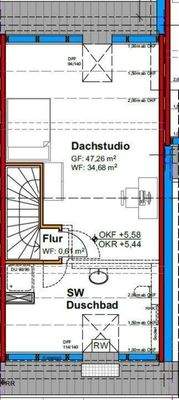 Einheit Nr. 2: - Dachgeschoss -