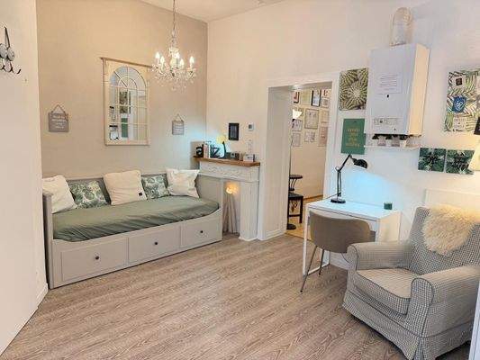 Wohnküche mit Leseecke