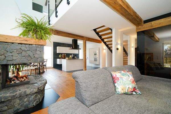 Sauna im Wohnbereich