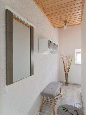 Garderobenbereich am Flur