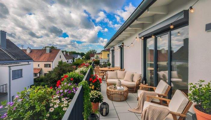 Beispiel Dachterrasse