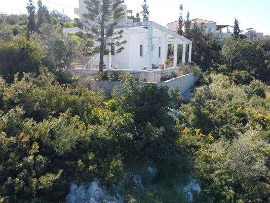 Kreta, Plaka Chania: Haus mit atemberaubender Aussicht zu verkaufen