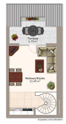 Grundriss Dachgeschoss