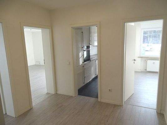 gut geschnittene Diele