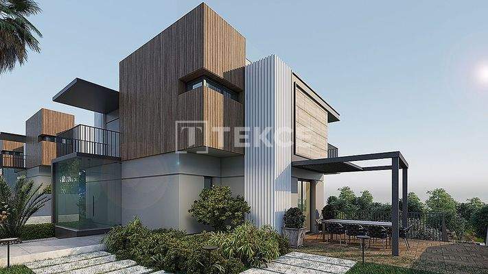 New Villas with Pools near the Beach in İzmir Güzelbahçe