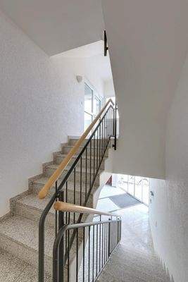 gepflegtes Treppenhaus 