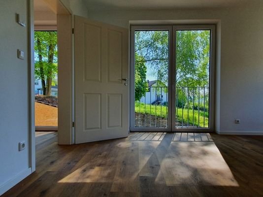 Blick ins Grüne