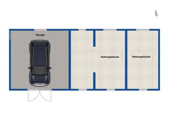 Grundriss - Nebengebäude