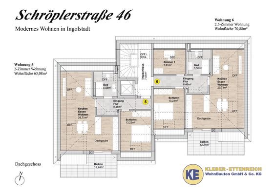 Grundriss Whg. 5