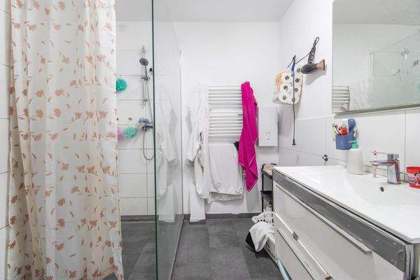 Badezimmer im Dachgeschoss