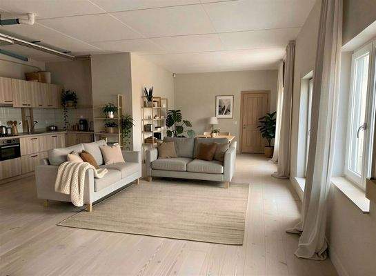 Wohnen, Essen, Küche - Wohnbeispiel