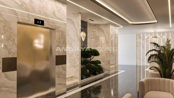 2 and 3-Bedroom Flats with Pool Access in Alanya Oba