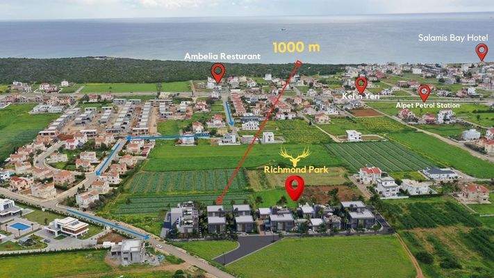 Richmond-Park-Anlage Lokation.