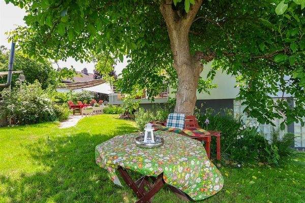 idyllischer Sitzplatz