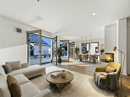 WOHNEN-ESSEN: BSP. MÖBLIERUNG