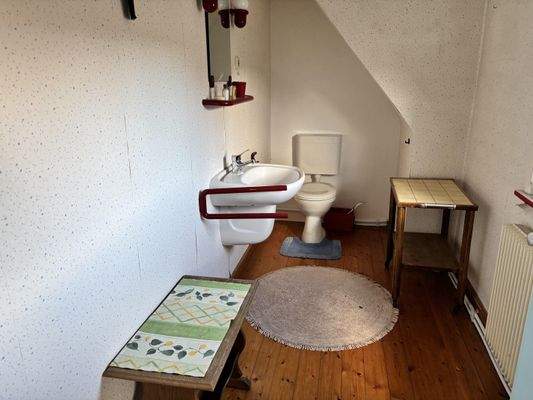 WC im Dachgeschoss