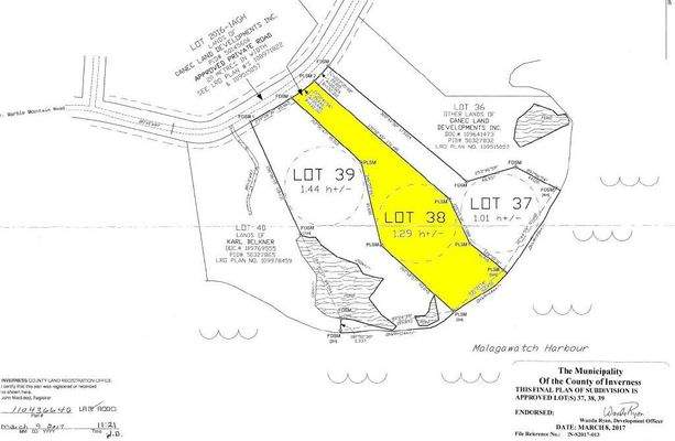 Cape Breton - Bras d`Or Lake - Tolles See-Ufergrun