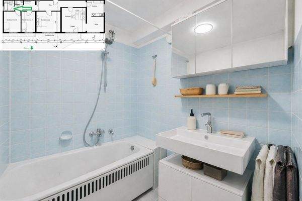 Tageslichtbad mit Fenster