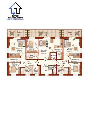 Grundriss Dachgeschoss