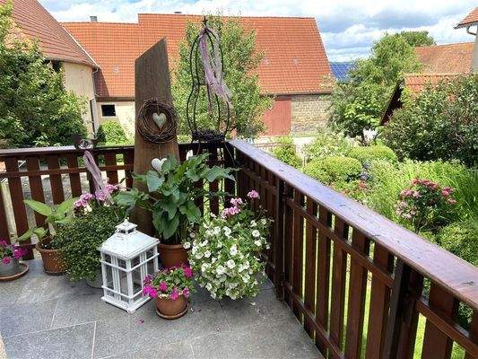 Blick von der Terrasse