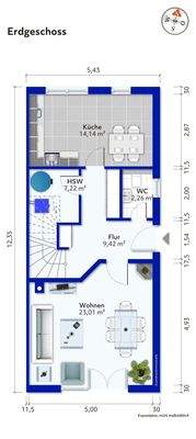 Grundriss Erdgeschoss