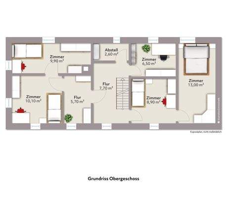 Grundriss Obergeschoss