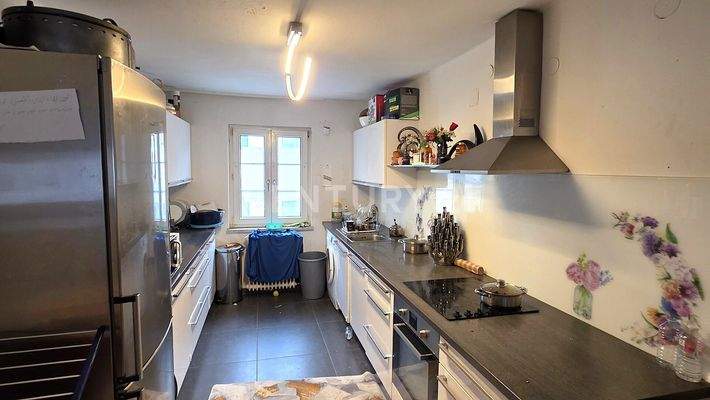 Küche der Wohnung im OG