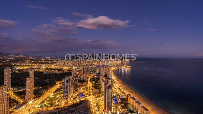 Sea Views Flats Near the Beach in Benidorm Costa Blanca