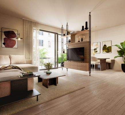 Einrichtungsbeispiel Wohnen 