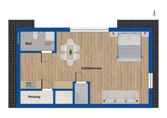 Grundriss Dachgeschoss