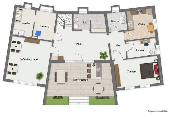 Grundriss Untergeschoss