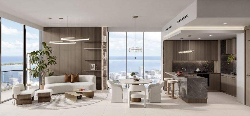 Portside Square - Living Room