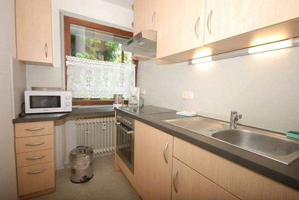 Küchenraum mit Einbauküche