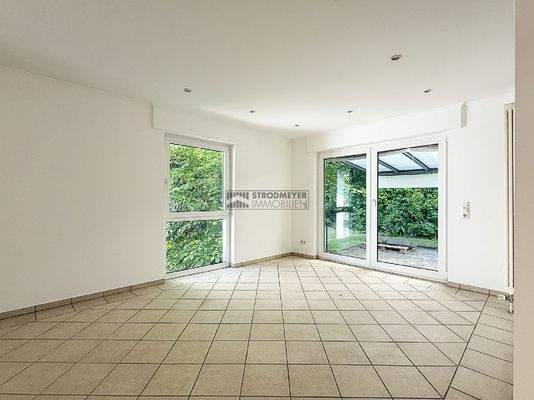 Essbereich an der Terrasse