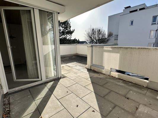 Balkon überdachter Bereich