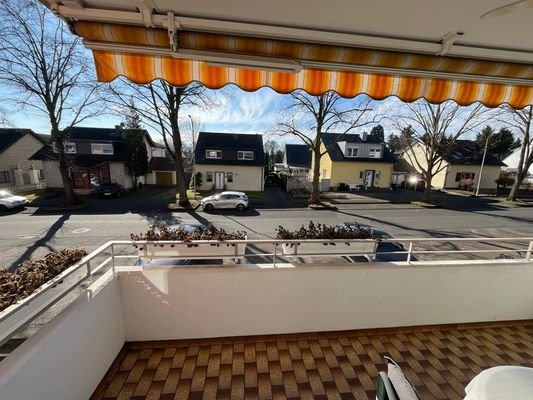 Aussicht vom Balkon