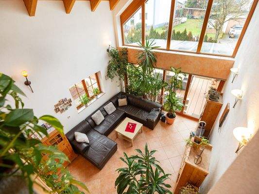 Blick von der Galerie