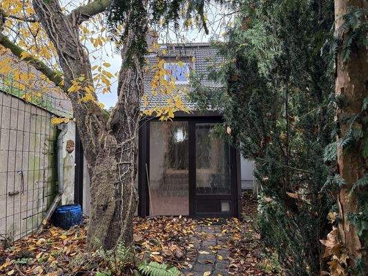 Ansicht aus dem Garten